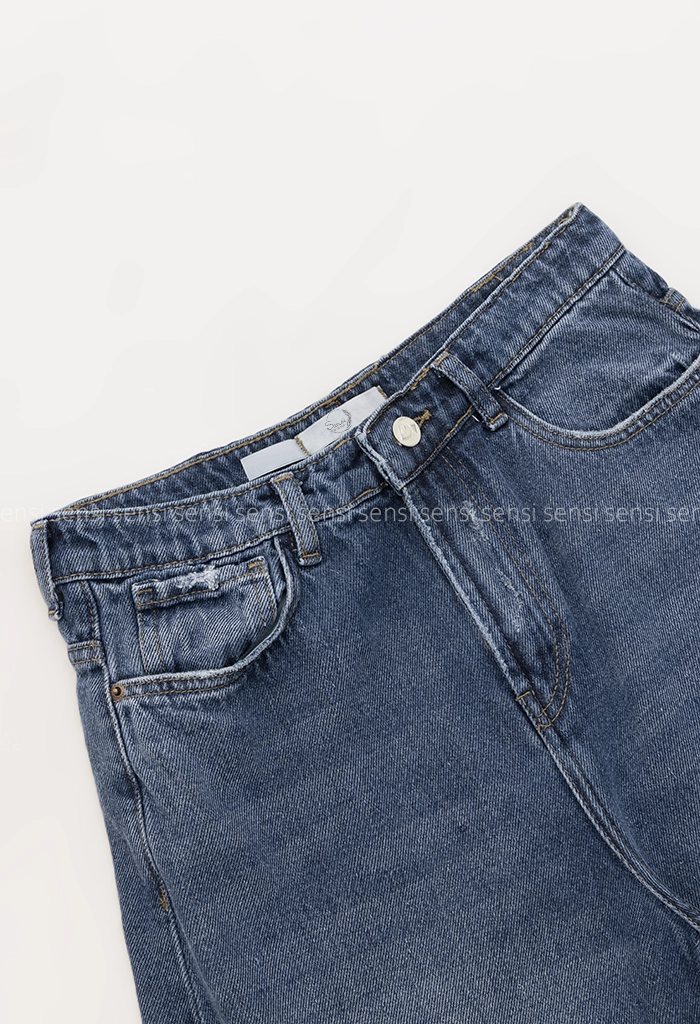 شلوار جین کراپت واید لگ کد1005012